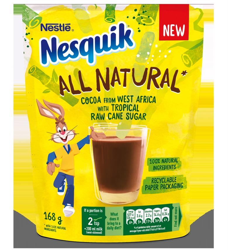 Nesquik reveals natural cocoa powder Product News Convenience Store