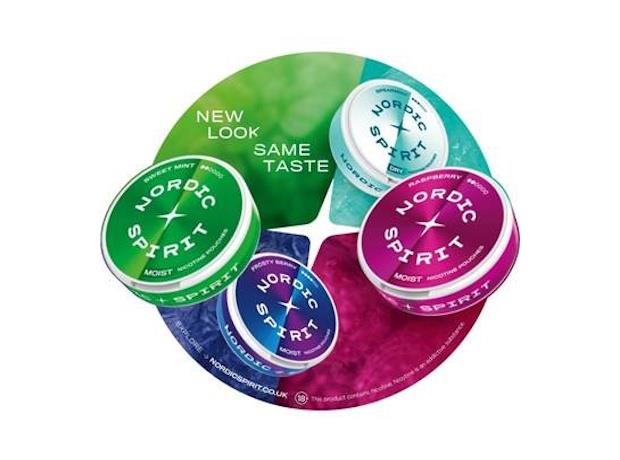 日本烟草在英更新Nordic Spirit外包装 强化“强度与口味”指引