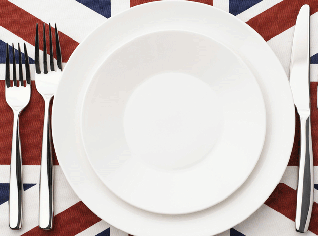 British plate